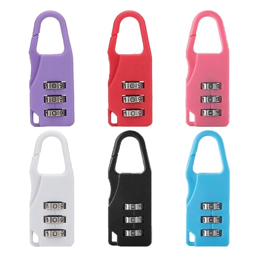 Travel Backpack Anti Theft - Digit Suitcase Combination Lock Plastic Anti-theft