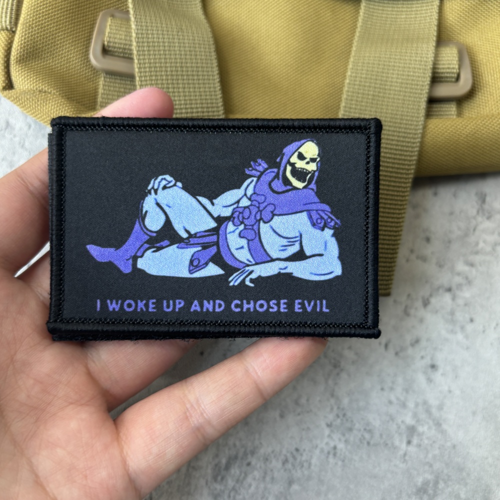 I WOKE UP AND CHOSE EVIL Tacti - Urban Backpack Tactical recension och pris