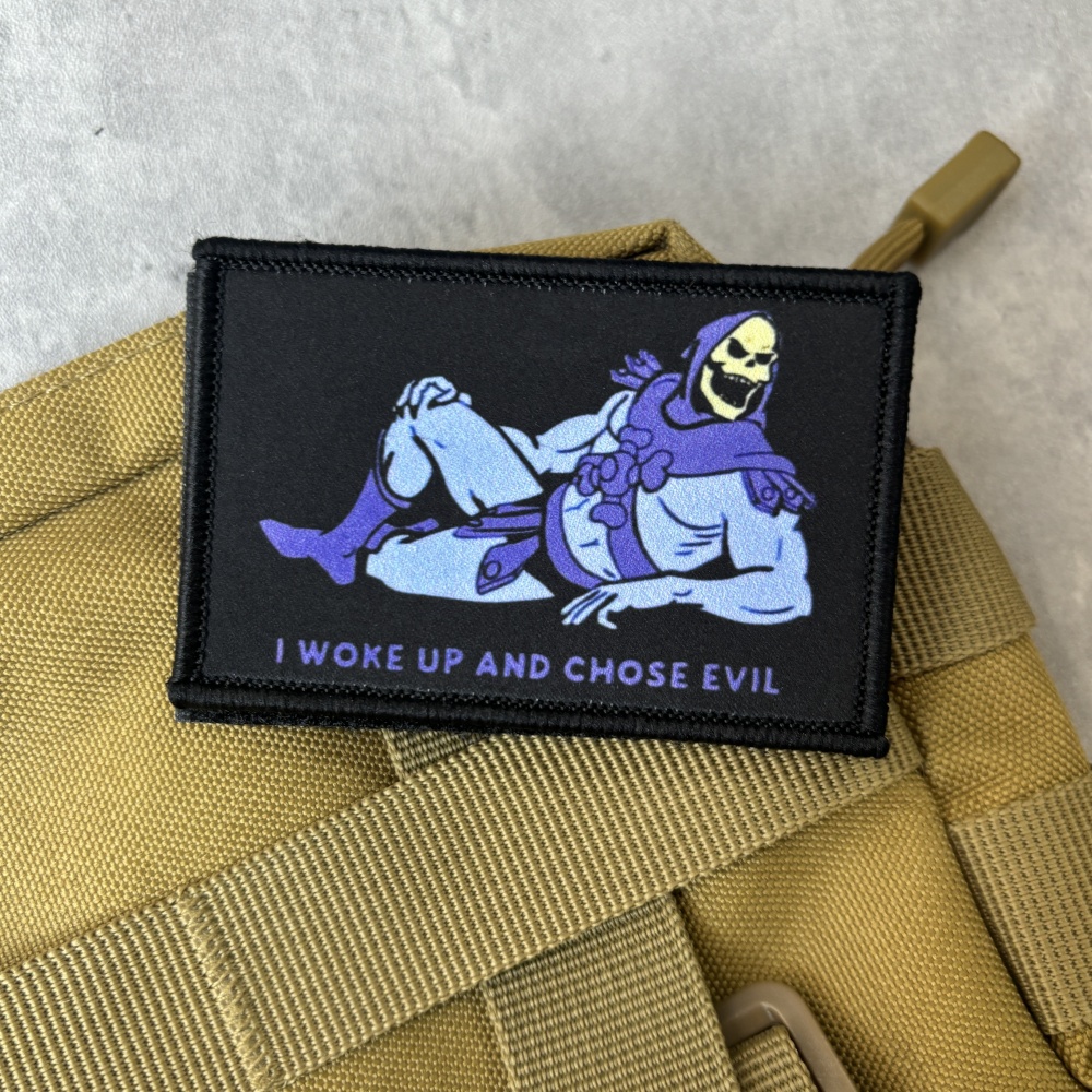I WOKE UP AND CHOSE EVIL Tacti - Urban Backpack Tactical recension och pris