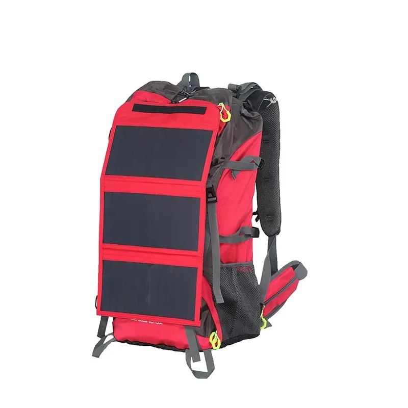2026Custom Solar Panel Backpac - Hiking Backpack Waterproof recension och pris