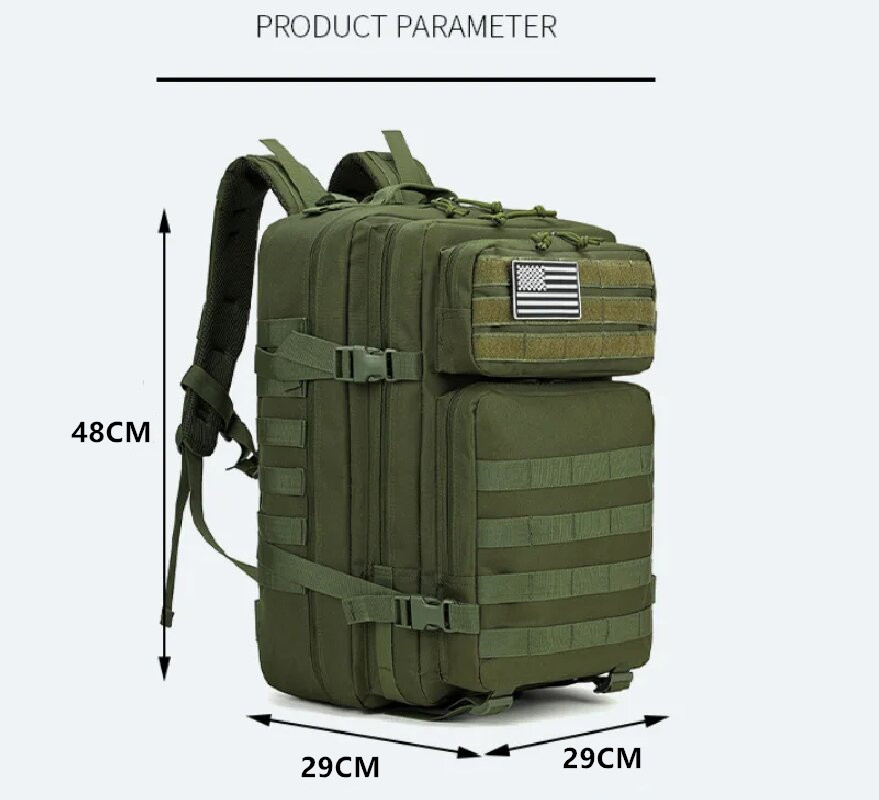 50L 30L Elite Tactical Backpac - Urban Backpack Tactical recension och pris