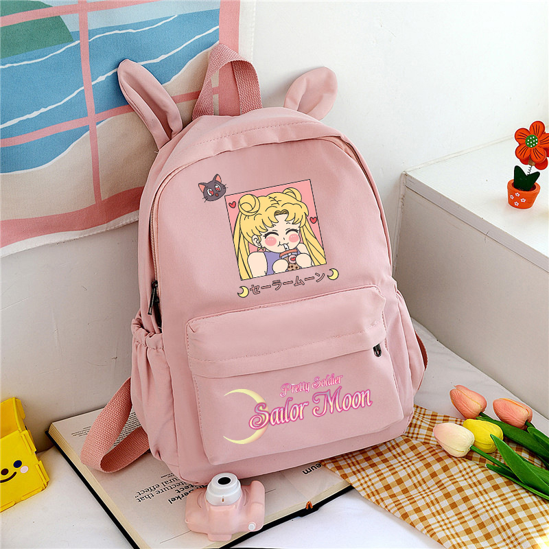Sailor Moon School Bag Anime C - School Backpack Teen recension och pris