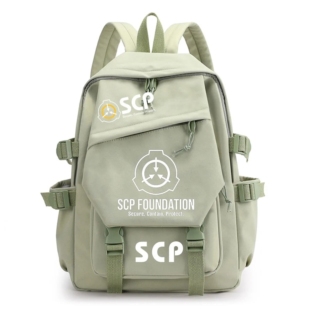 Black Blue Green White Pink, S - School Backpack Teen recension och pris