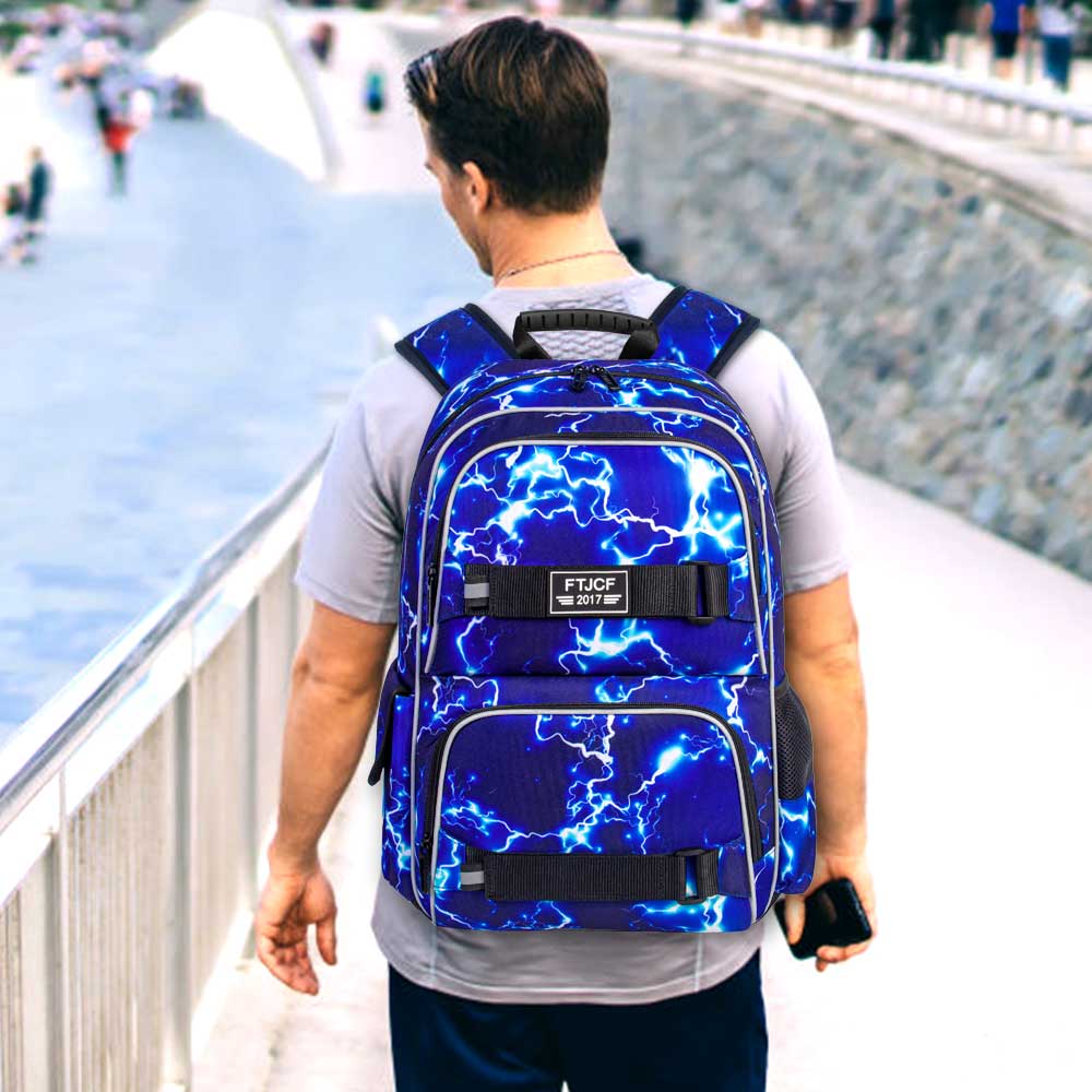 3PCS Lightning boys Backpack,  - School Backpack Teen recension och pris